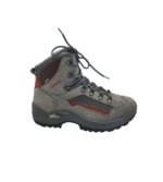 Ghete barbati Lowa 40, piele intoarsa, gri, Gore tex