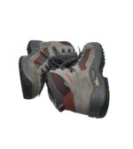 Ghete barbati Lowa 40, piele intoarsa, gri, Gore tex - imagine 4