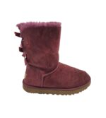 Cizme dama Ugg 42, piele intoarsa, roz, imblanite