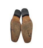 Pantofi barbati Junes 42, piele, negru maro - imagine 5