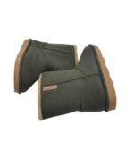 Cizme copii Blackfox 35, piele, gri, imblanite - imagine 4