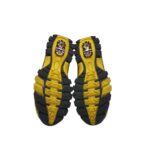 Ghete copii Fashion 33, imitație de piele, negru galben, captusite - imagine 5