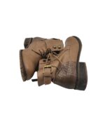 Botine dama Jumex 39, imitatie de piele, maro - imagine 4