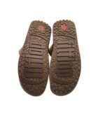 Cizme dama FitFlop 37,  piele intoarsa, maro, imblanite - imagine 5