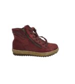 Ghete dama Gabor 40, piele, rosu
