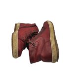 Ghete dama Gabor 40, piele, rosu - imagine 4