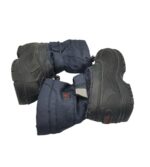 Cizme dama Canadians 37, material textil, alte materiale , negru - imagine 4