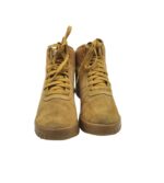 Ghete barbati Nike 42, piele intoarsa, material textil, maro - imagine 3