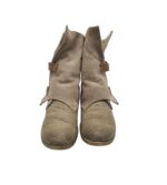 Botine dama Sabatini 38, piele intoarsa, piele, bej - imagine 3