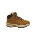 Ghete barbati Landrover 40, imitatie de piele, maro, imblanite