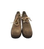 Pantofi dama Geier Wally 39, piele intoarsa, bej - imagine 3