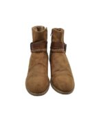 Botine dama Graceland 38, material textil, maro - imagine 3