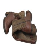 Cizme dama Freeflex 41, piele, piele intoarsa, maro - imagine 4