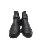 Botine dama 41, piele, negru - imagine 3