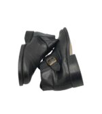 Botine dama 41, piele, negru - imagine 4