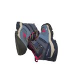 Ghete copii Quechua 28, imitație de piele, material textil, albastru, waterproof - imagine 4
