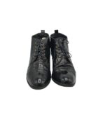 Botine dama Lasocki 38, piele, negru - imagine 3