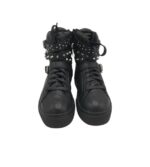 Ghete dama Lisa 38, imitatie de piele, negru - imagine 3