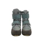 Ghete copii Ricosta 34, imitatie de piele, albastru, imblanite - imagine 3