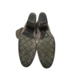 Botine dama Natural 38, piele intoarsa, gri - imagine 5