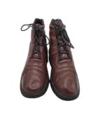 Ghete dama Lango 41, piele, maro - imagine 3