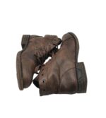 Ghete dama Jenny Fairy 39, imitație de piele, maro - imagine 4