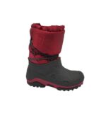 Cizme copii Cizme 36, material textil, alte materiale, negru rosu, imblanite