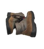 Ghete dama Rohde 39, material textil, piele intoarsa, maro , captusite - imagine 4