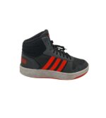 Adidasi barbati Adidas 40, imitatie de piele, material textil, negru
