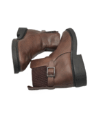 Ghete dama Next 38, imitatie de piele, maro - imagine 2