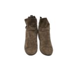 Botine dama Paul Green 39, piele intoarsa , maro - imagine 3