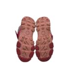 Ghete copii 27, material textil, imitatie de piele, roz - imagine 5