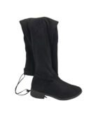 Cizme dama Lilley 38, material textil, negru