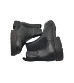 Ghete dama 5th Avenue 39, piele, negru - imagine 4