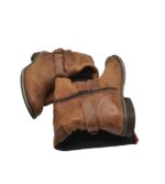 Cizme dama Tommy Hilfiger 39, piele, maro - imagine 4