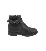 Ghete dama A.S.98 41,  piele, negru