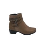 Botine dama Caprice 38, piele, maro