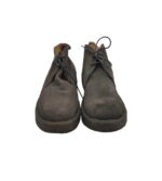 Ghete barbati Low 42, piele, negru - imagine 3