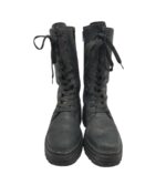 Ghete dama Gabor 39, piele, negru - imagine 3