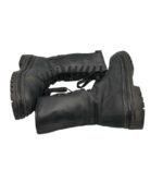 Ghete dama Gabor 39, piele, negru - imagine 4