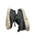 Adidasi barbati Fretz 44, piele, piele intoarsa, gri negru - imagine 4