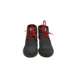 Ghete copii Tommy Hilfiger 31, piele intoarsa, negru - imagine 3