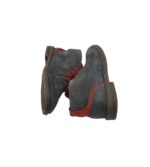 Ghete copii Tommy Hilfiger 31, piele intoarsa, negru - imagine 4