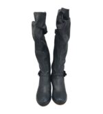 Cizme dama Spm 36 ,  imitație de piele, negru - imagine 3