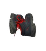 Ghete dama Quechua 37,  imitație de piele, material textil, negru - imagine 4