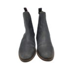 Botine dama Jules 41, piele, piele intoarsa, negru - imagine 3