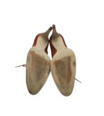 Botine dama Andre 40, piele intoarsa, maro - imagine 5