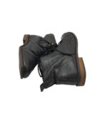 Ghete dama FatFace 38, piele, negru - imagine 4