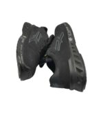 Adidasi barbati U-Power 47, imitatie de piele, negru, cu bombeu metalic - imagine 4