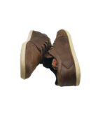 Adidasi barbati Play Hard 45, piele, maro - imagine 4